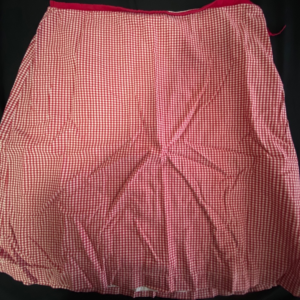 Vintage 90s gingham skirt